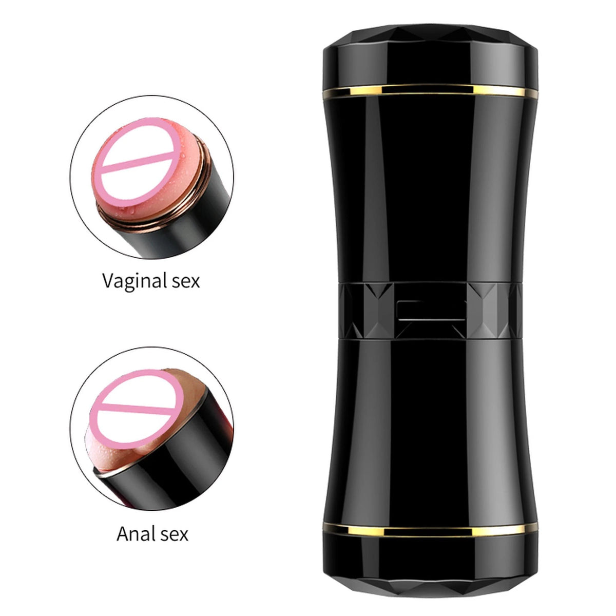 Masturbador Masturbation Ends – recargable, doble, nude | Favorites