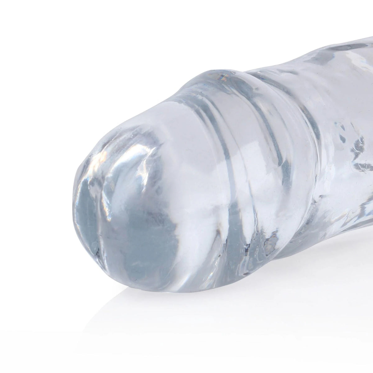Consolador – doble, transparente 3.8 cm | RealRock
