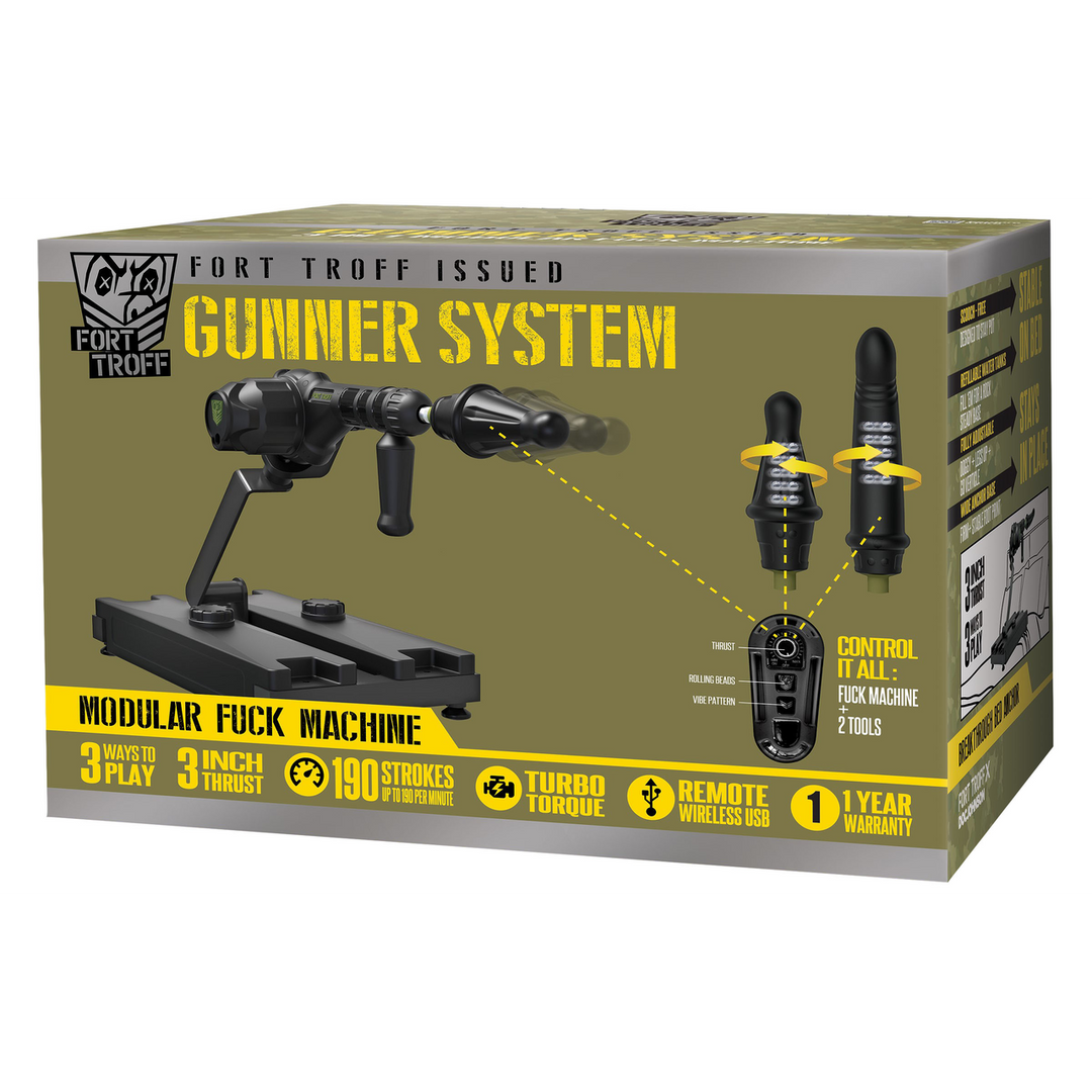 Gunner System - Machine à foutre modulaire 3-en-1