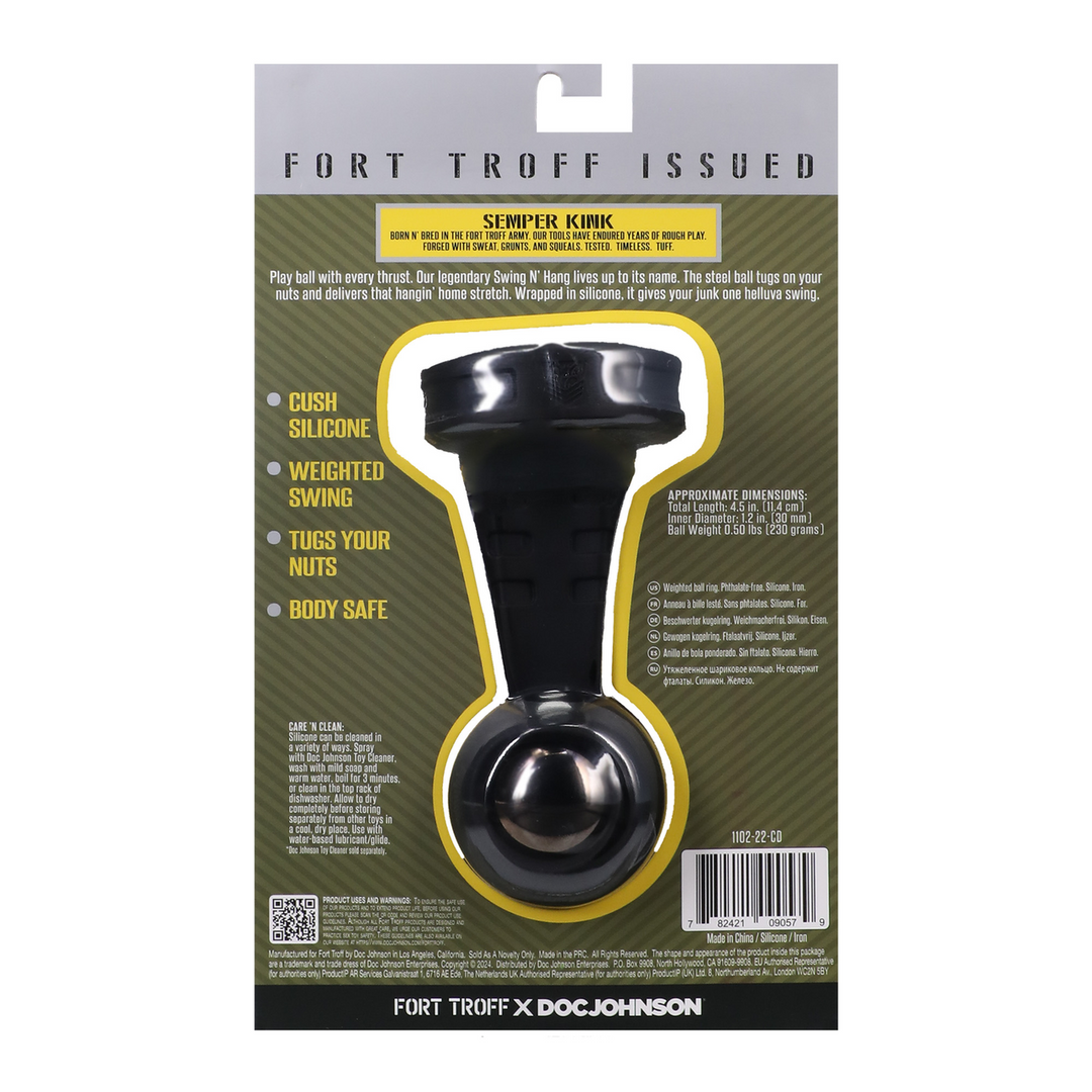 Swing N' Hang - Extenseur de testicules - Noir