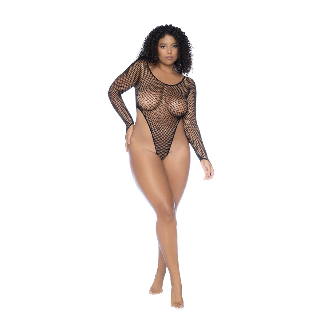 Funda para el pene Queen – tallas grandes, negra