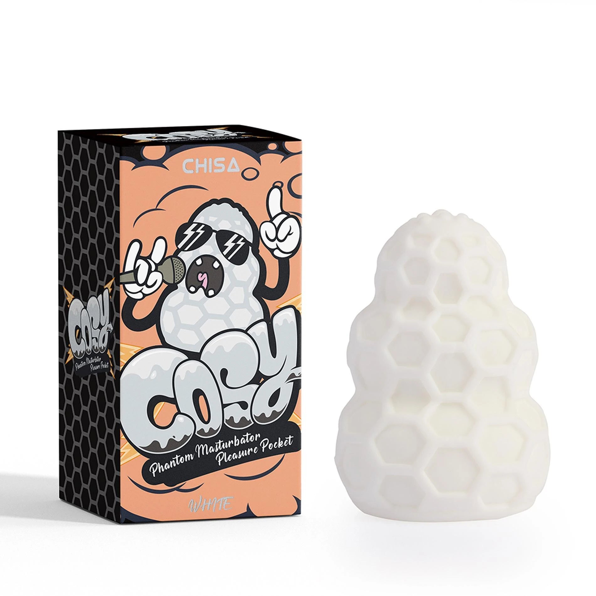 Phantom Masturbateur Pleasure Pocket-Blanc