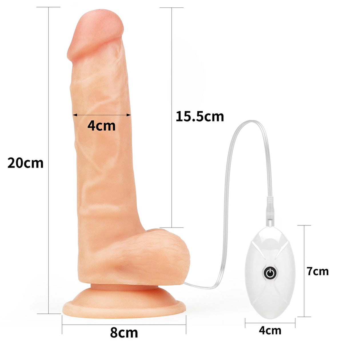 Arnés strap-on Easy 2 velocidades – vibrador 10-LV715117 | Lovetoy
