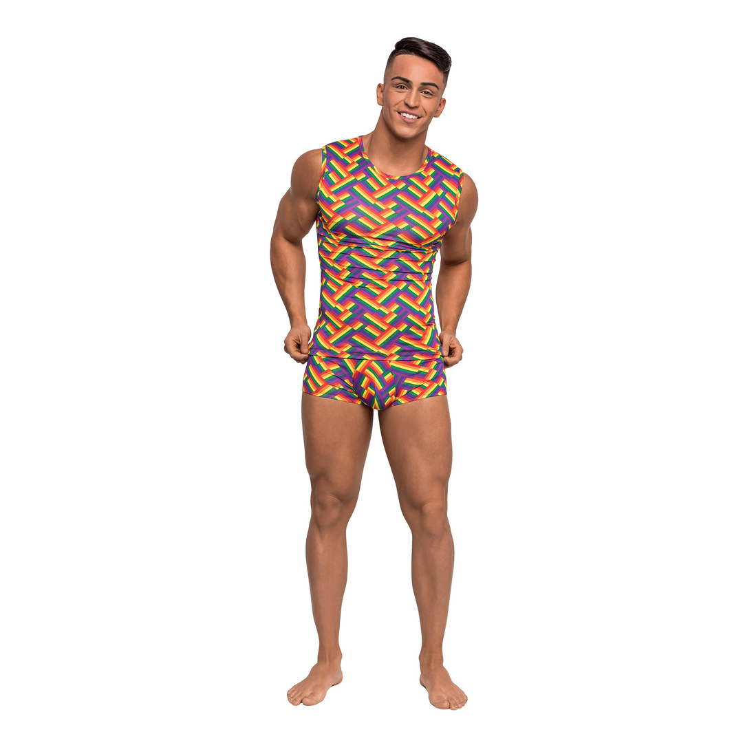 Men's shirt Fitness Tank – multicolour | Male Power
