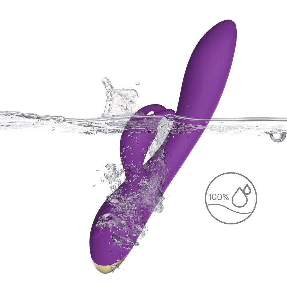 Vibrador rabbit Bonnie 9 funciones – recargable, morado | Favorites