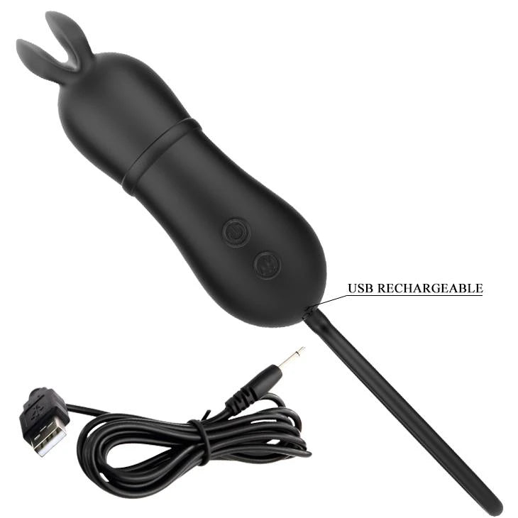Mini-Vibrator Rosalie Memory 7 Funktionen – wiederaufladbar, schwarz | Pretty Love