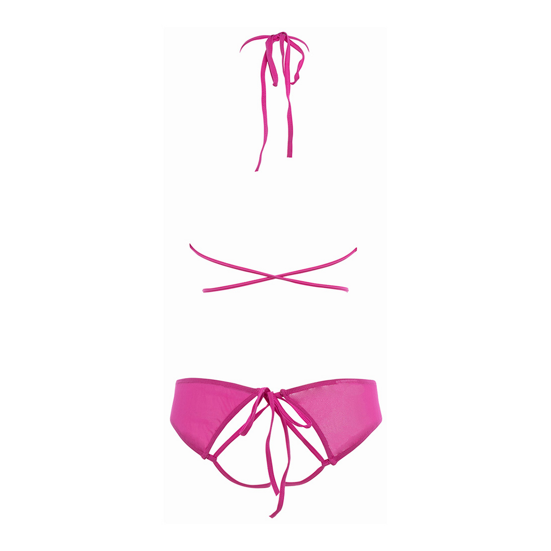 Bugyi Marley Peekaboo – rózsaszín 12-6082HP-LXL | Allure
