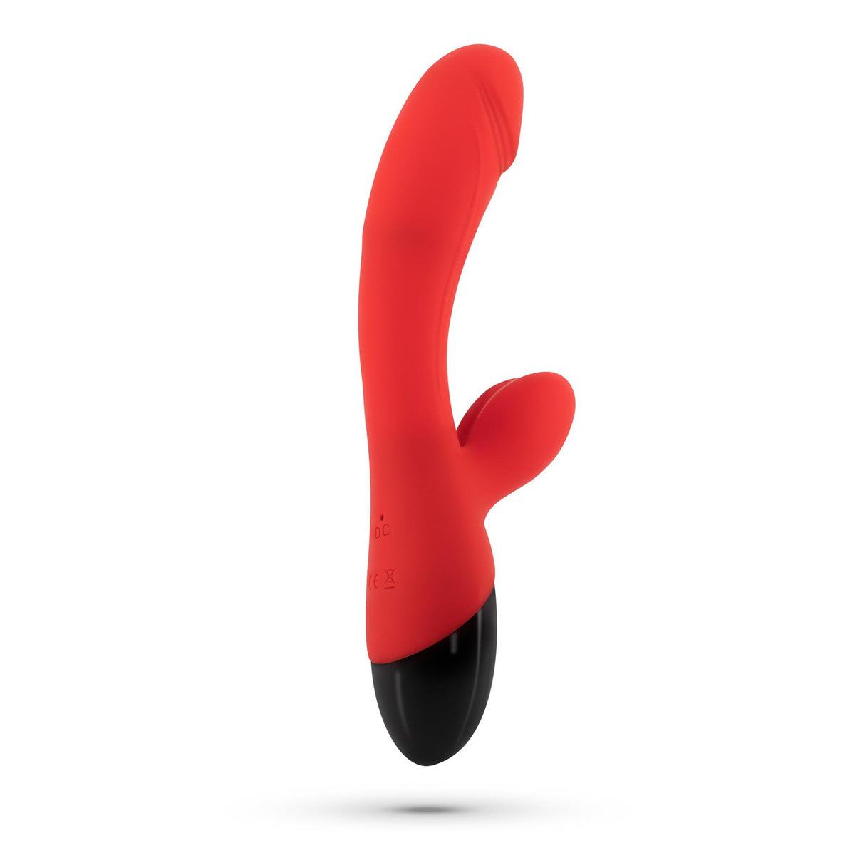 Rabbit vibrator Dare 8 functions – rechargeable, red | Crushious