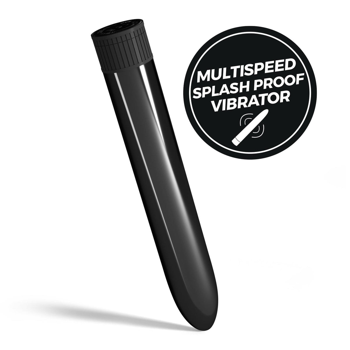Vibratore classico – nero | Crushious