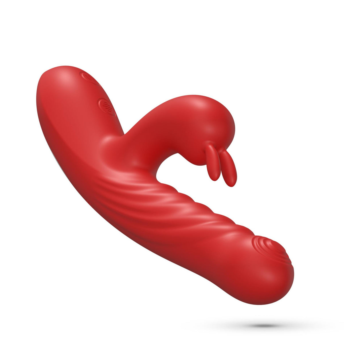 Vibratore rabbit Lapin 10 funzioni – a spinta, rosso | Crushious