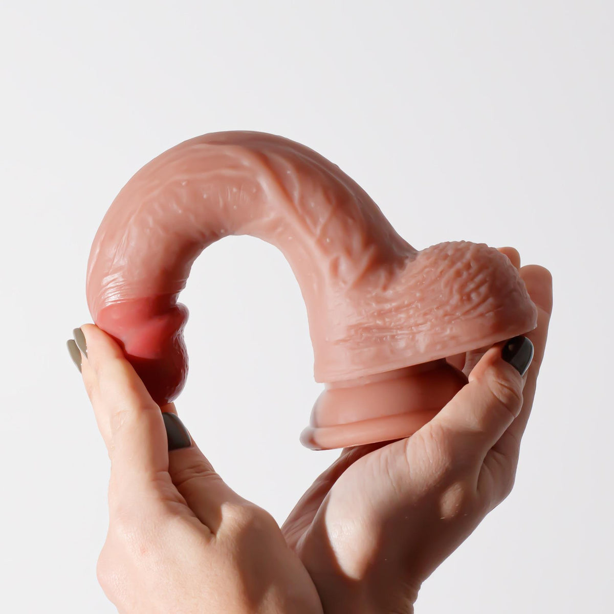 Realistic dildo Inviktus – with suction cup, nude EX24663 | Crushious