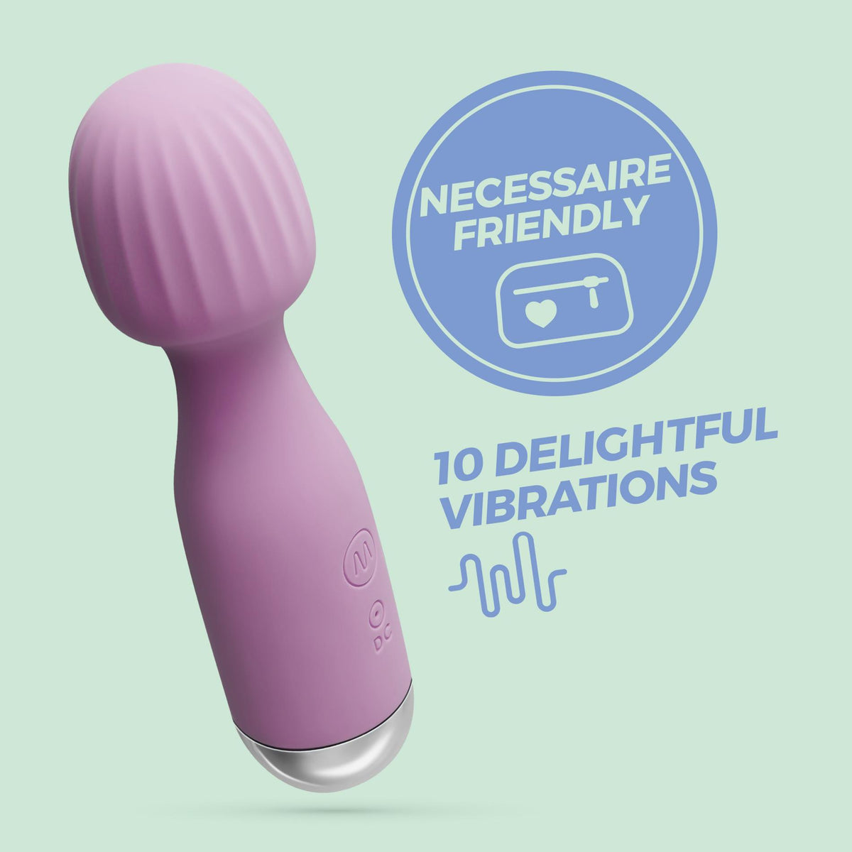 Wand massager Wanderlust 10 functions – purple | Crushious