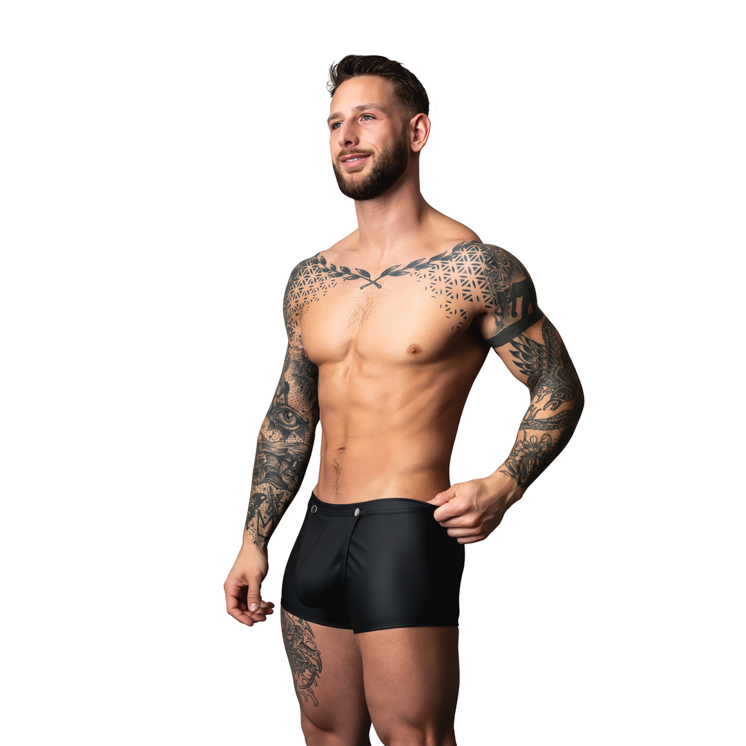 Boxer de homem Snap Off – preto 120298BKXL | Male Power
