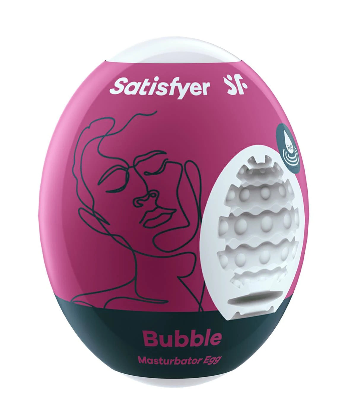 Masturbatore Single Bubble – viola | Satisfyer