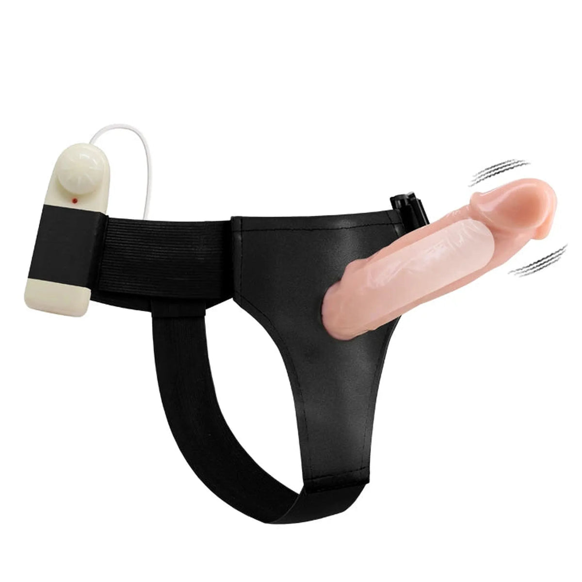 Strap-on Jessica – con telecomando, vibrante, nude | Baile