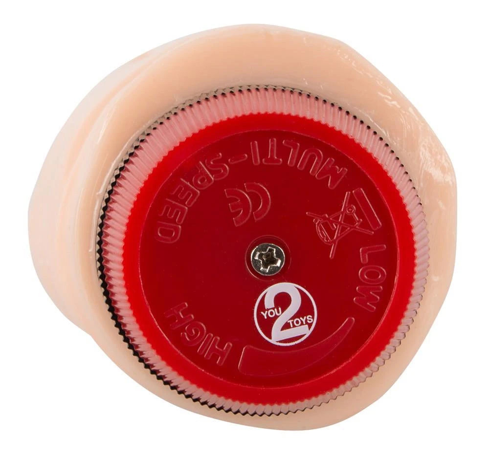 Realisztikus vibrátor Pasha 23 cm – testszínű