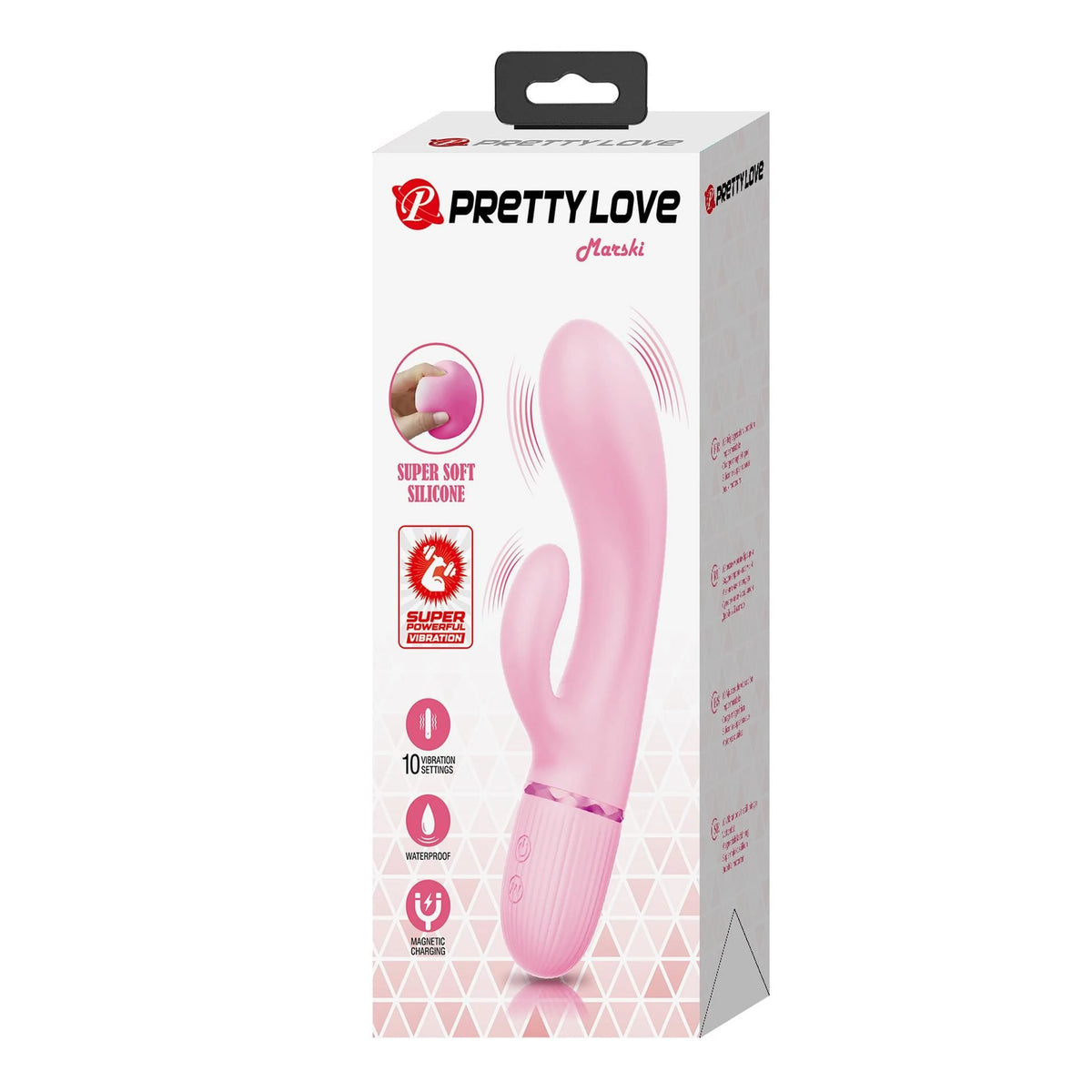 Vibratore rabbit Marski 10 funzioni | Pretty Love