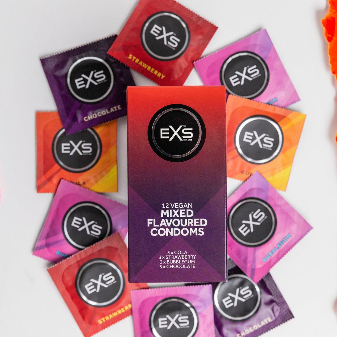 Preservativos Mixed Flavoured – con sabor 18.5 cm | EXS