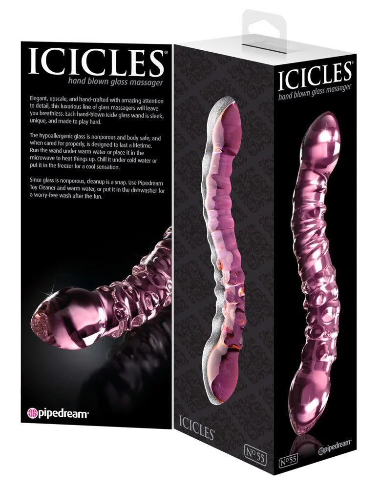 Dildo No 55 19.5 cm – rosa | Icicles