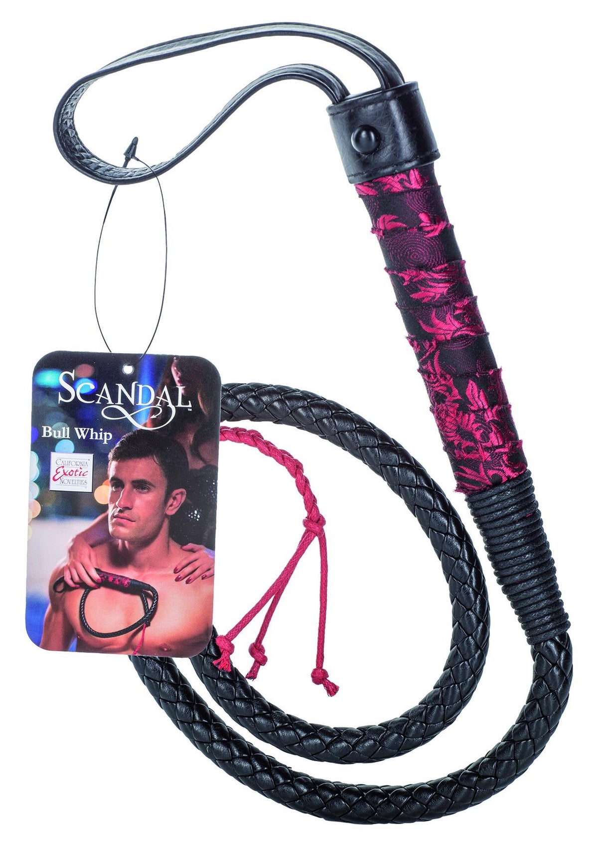 Fouet Scandal Bull – noir | Calexotics