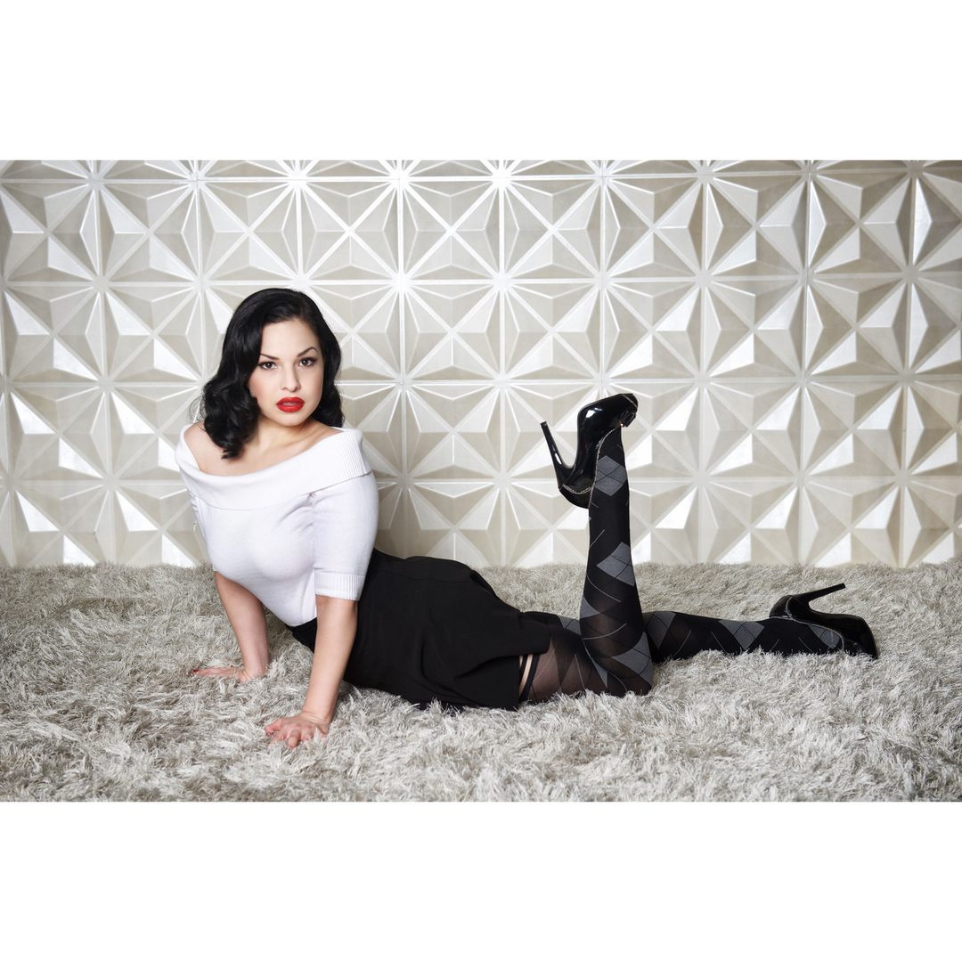 Medias Kimmie – negra