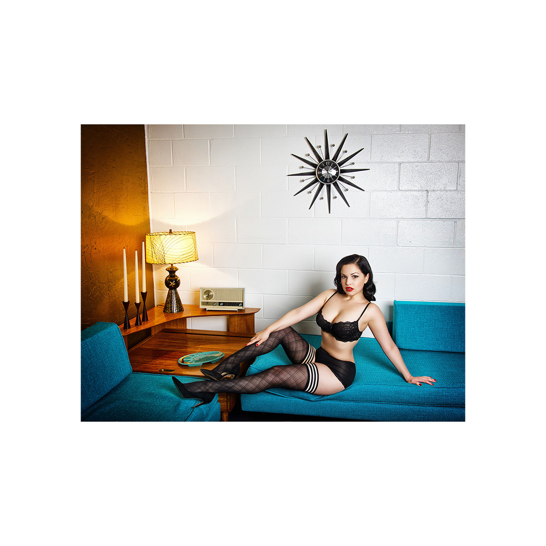 Medias Tiffany – negra 1305C-BLK | Kix'ies