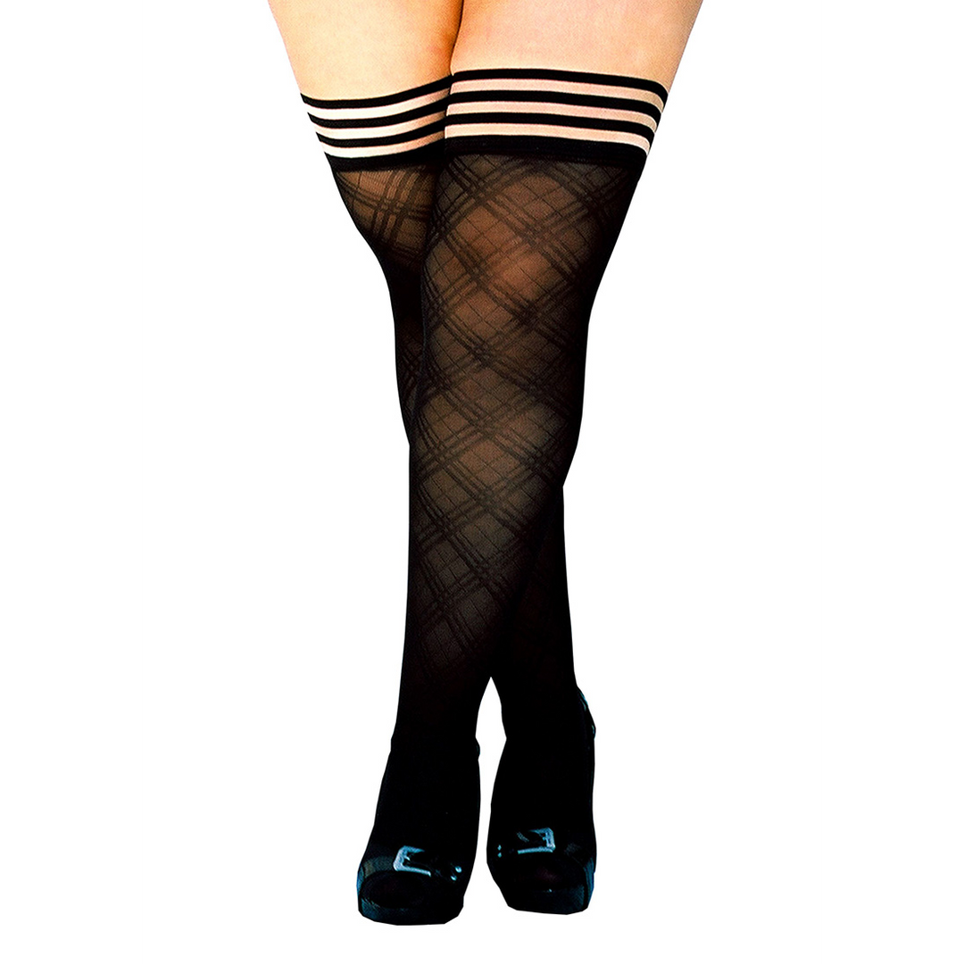 Calze Tiffany – nera 1305D-BLK | Kix'ies