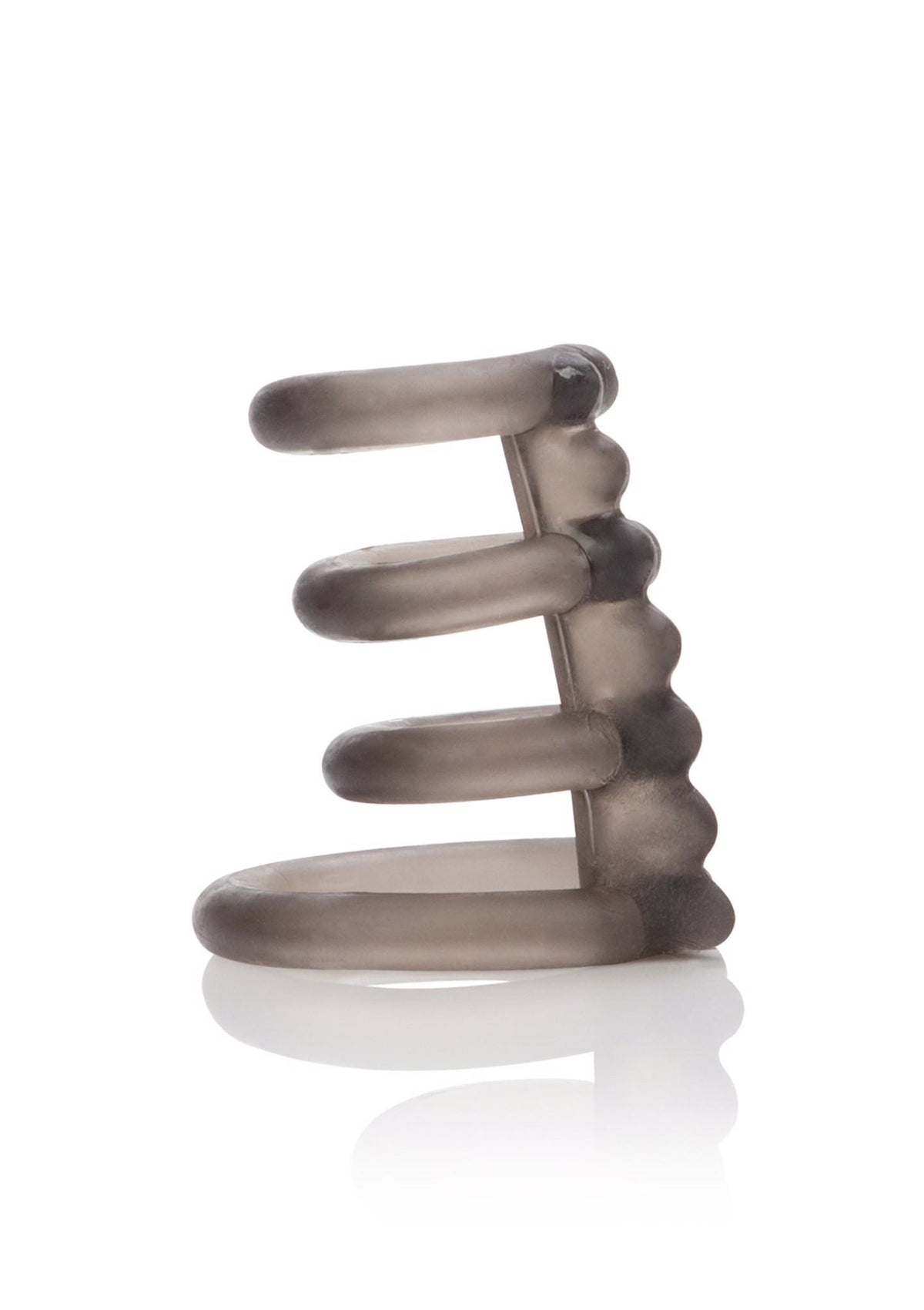 Anello fallico Support Master Triple Smooth – grigio | Calexotics
