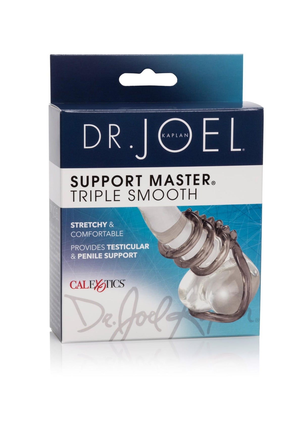 Anillo para el pene Support Master Triple Smooth – gris | Calexotics
