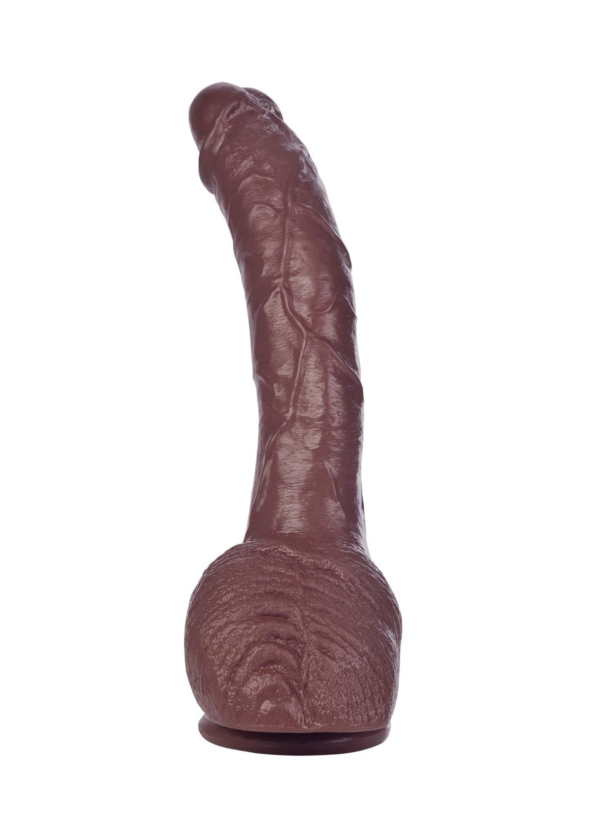 Realistischer Dildo Colt Adam Dexter tone – mit Saugnapf, braun | Calexotics