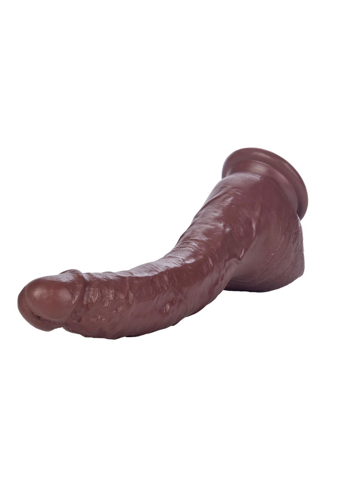 Realistischer Dildo Colt Adam Dexter tone – mit Saugnapf, braun | Calexotics