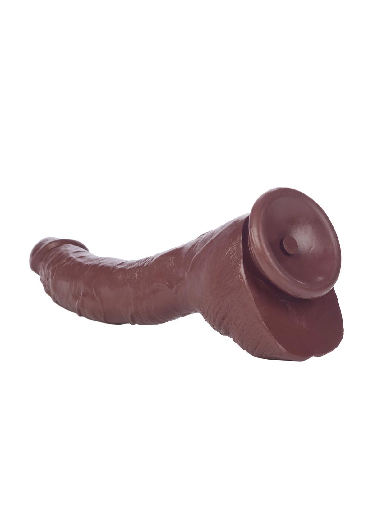 Realistischer Dildo Colt Adam Dexter tone – mit Saugnapf, braun | Calexotics