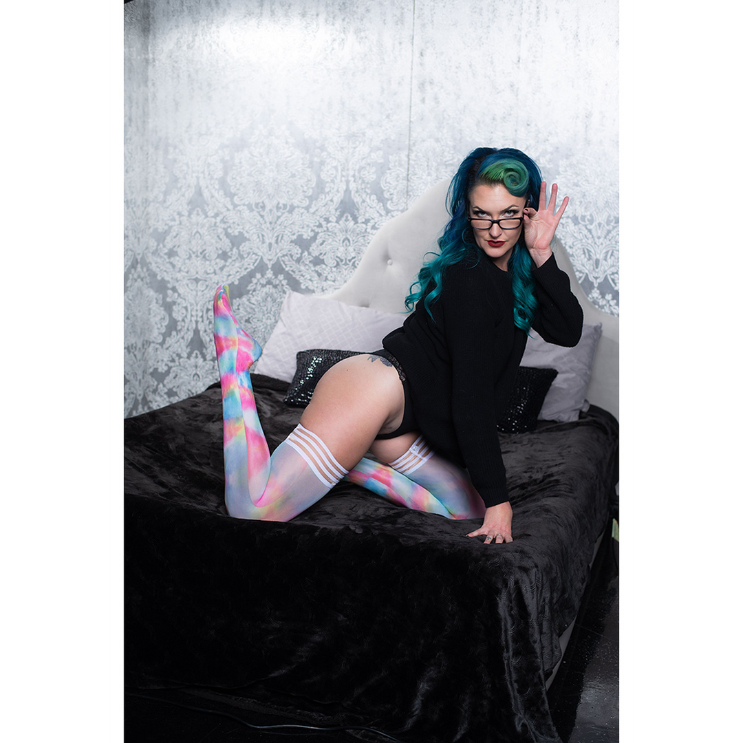 Meias Gilly – multicolor 1335D-RBW | Kix'ies
