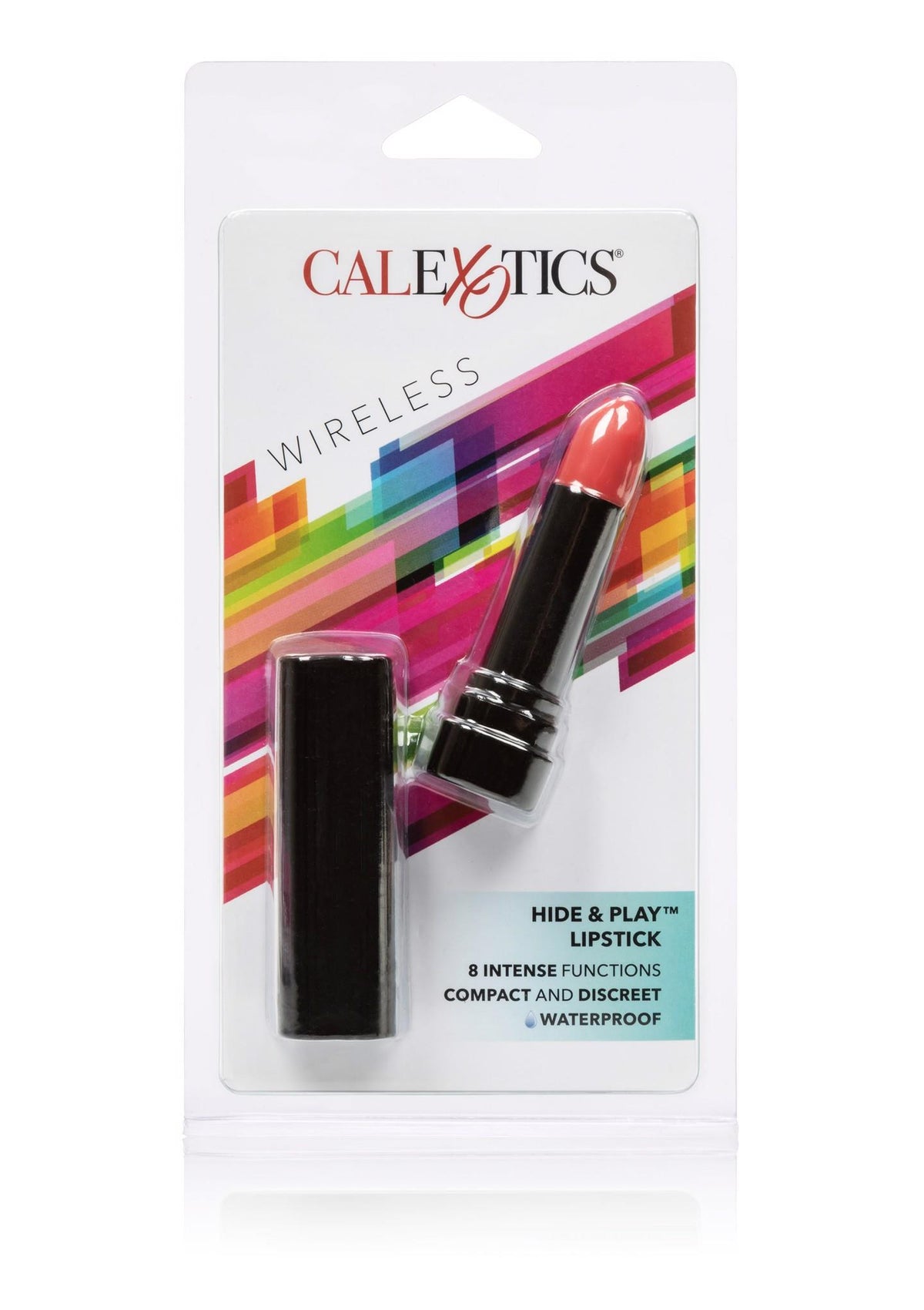 Mini vibratore Hide Play Lipstick – rosso | Calexotics
