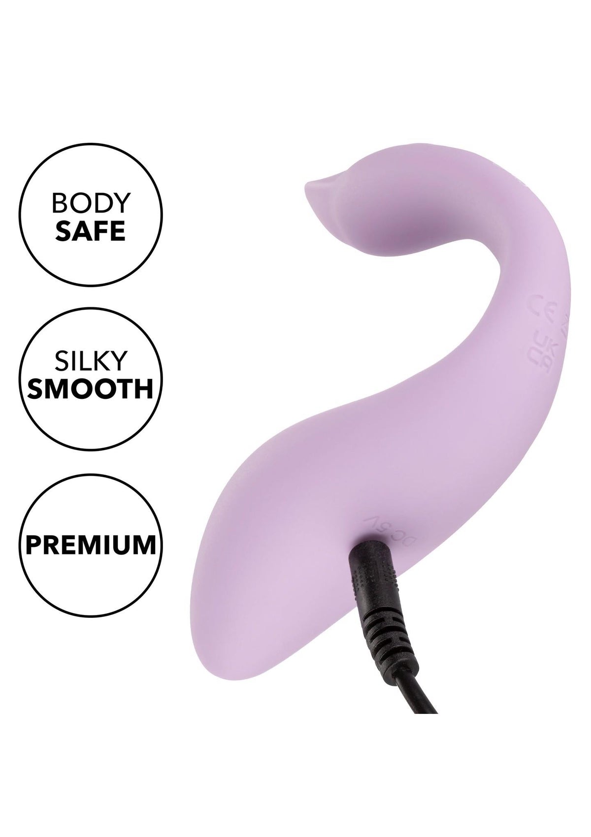 Csikló stimulátor Slay FlexMe 10 funkció – újratölthető, lila | Calexotics