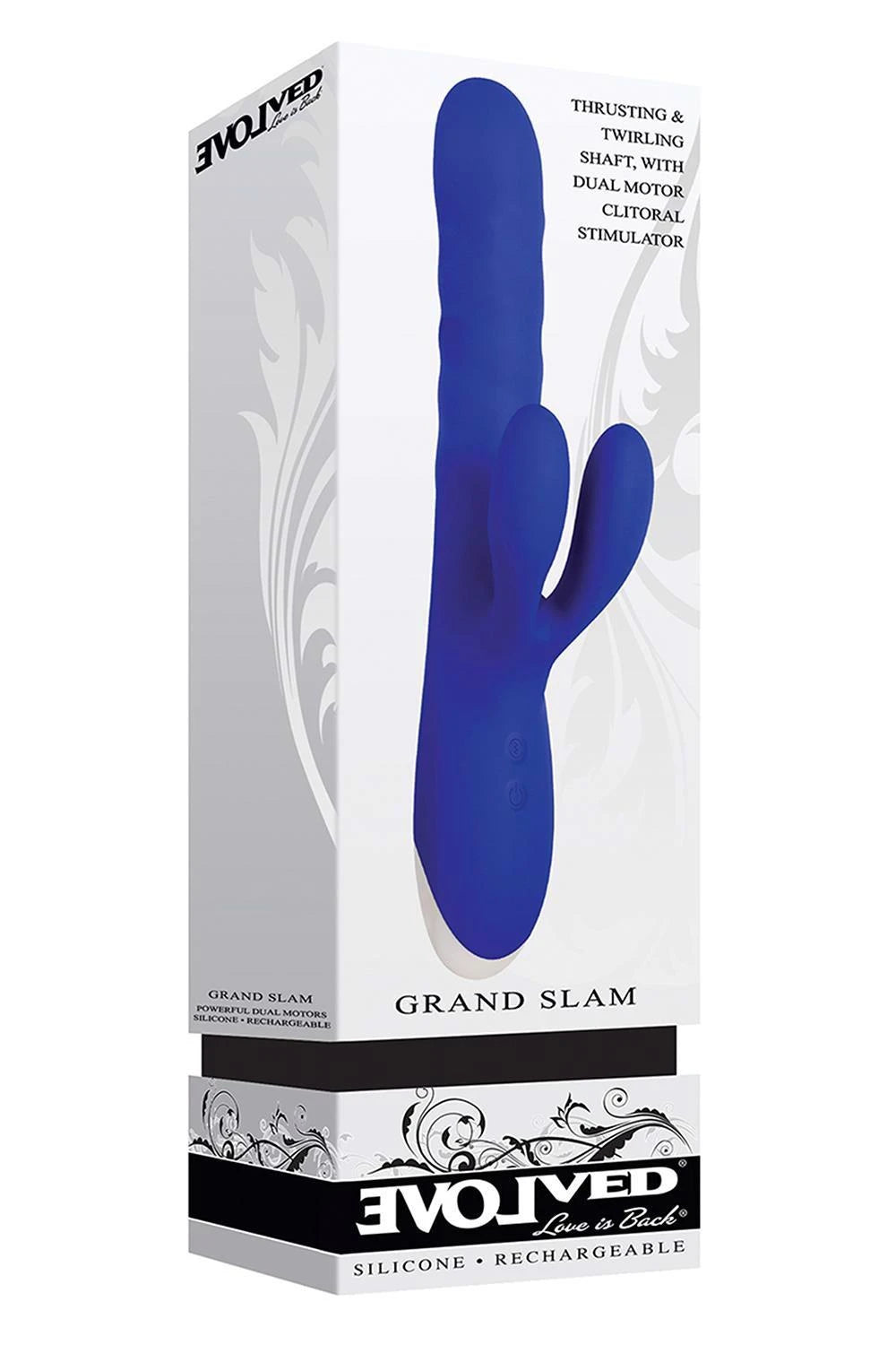 Vibratore rabbit Grand Slam 10 velocità – ricaricabile | Evolved
