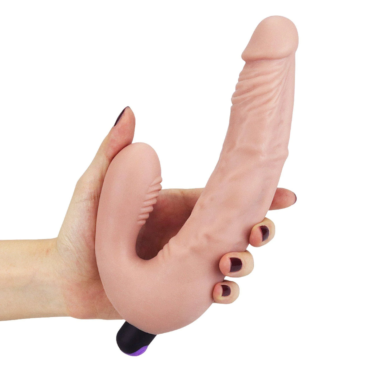 Strap-on Ijoy Strapless 7 funzioni – ricaricabile, vibrante, nude 10-LV430200 | Lovetoy