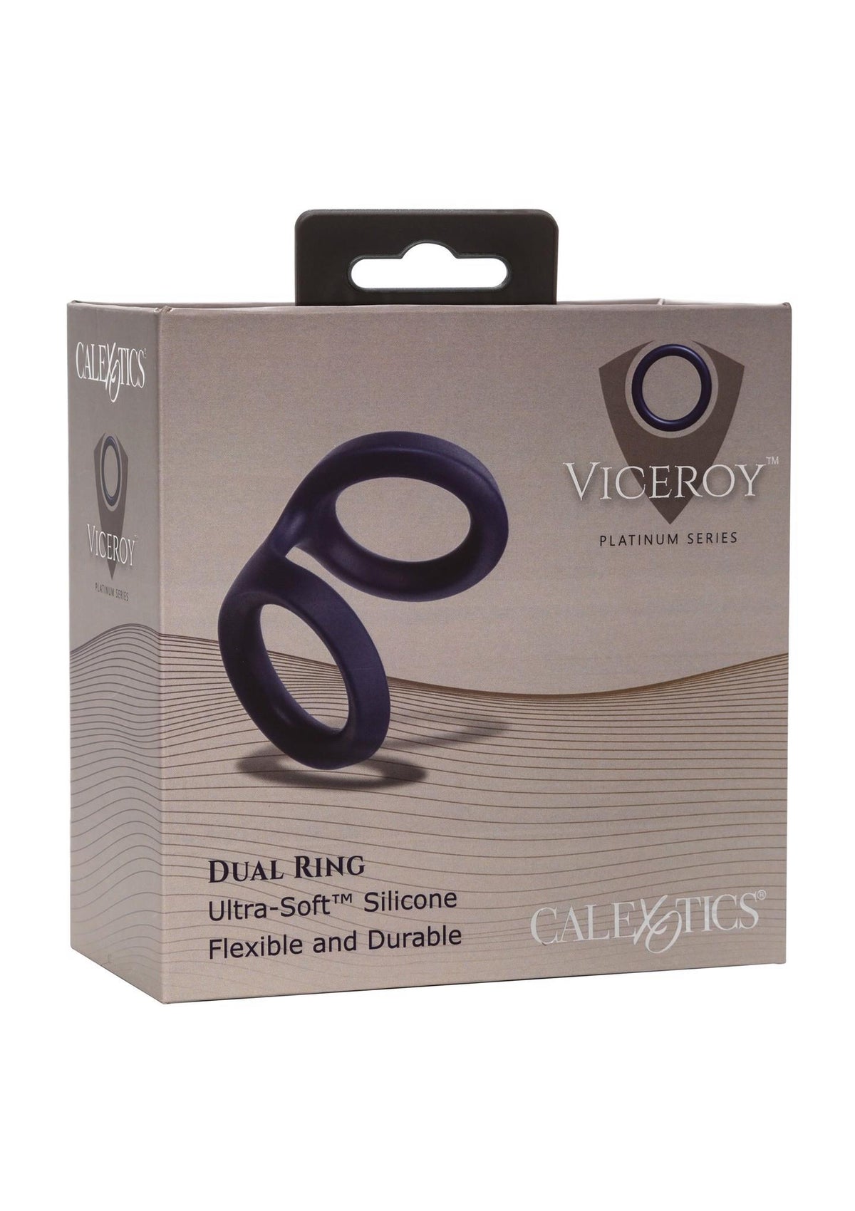 Anello fallico Viceroy – doppio, blu | Calexotics
