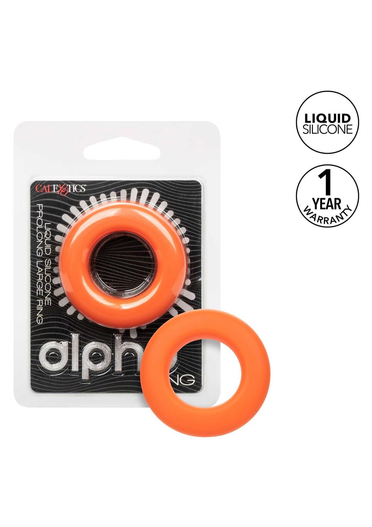Anillo para el pene Alpha Prolong – naranja | Calexotics