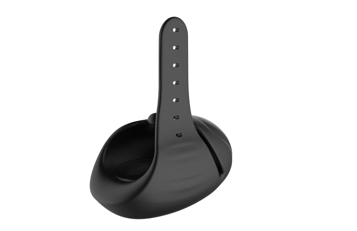 Masturbador wearable 8 funciones – recargable, vibrador, negro | Favorites