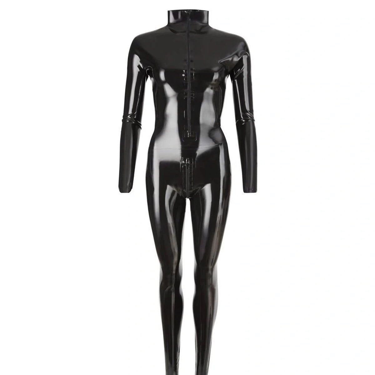 Catsuit – in lattice, con zip, nero 29000681021 | Late X