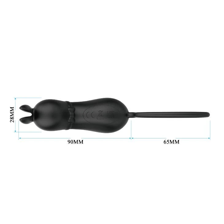Mini-Vibrator Rosalie Memory 7 Funktionen – wiederaufladbar, schwarz | Pretty Love