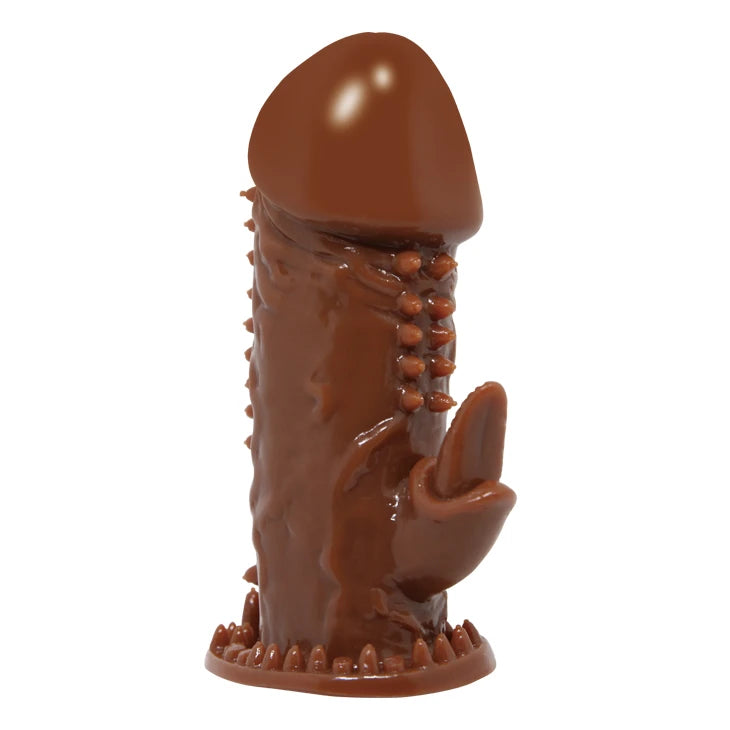 Pénisz hüvely Wolftooth – vízálló, barna BI-016007 | Baile