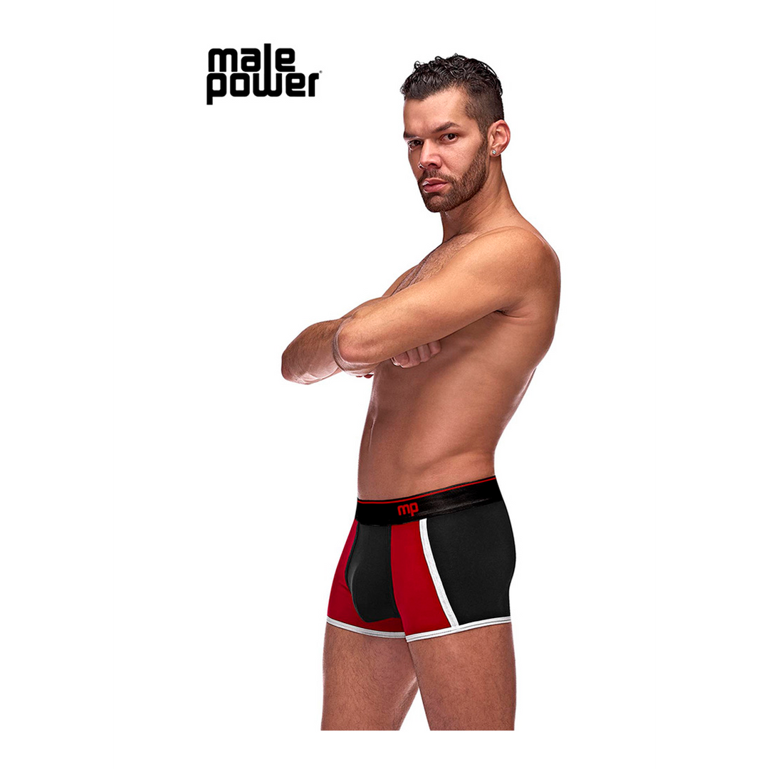 Ropa interior masculina Retro Sport Panel – negra | Male Power