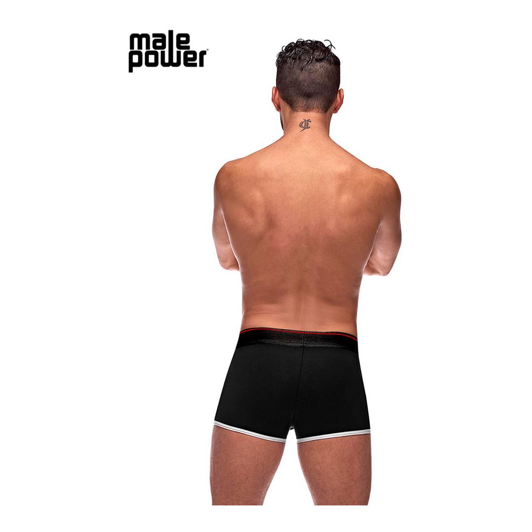 Ropa interior masculina Retro Sport Panel – negra | Male Power
