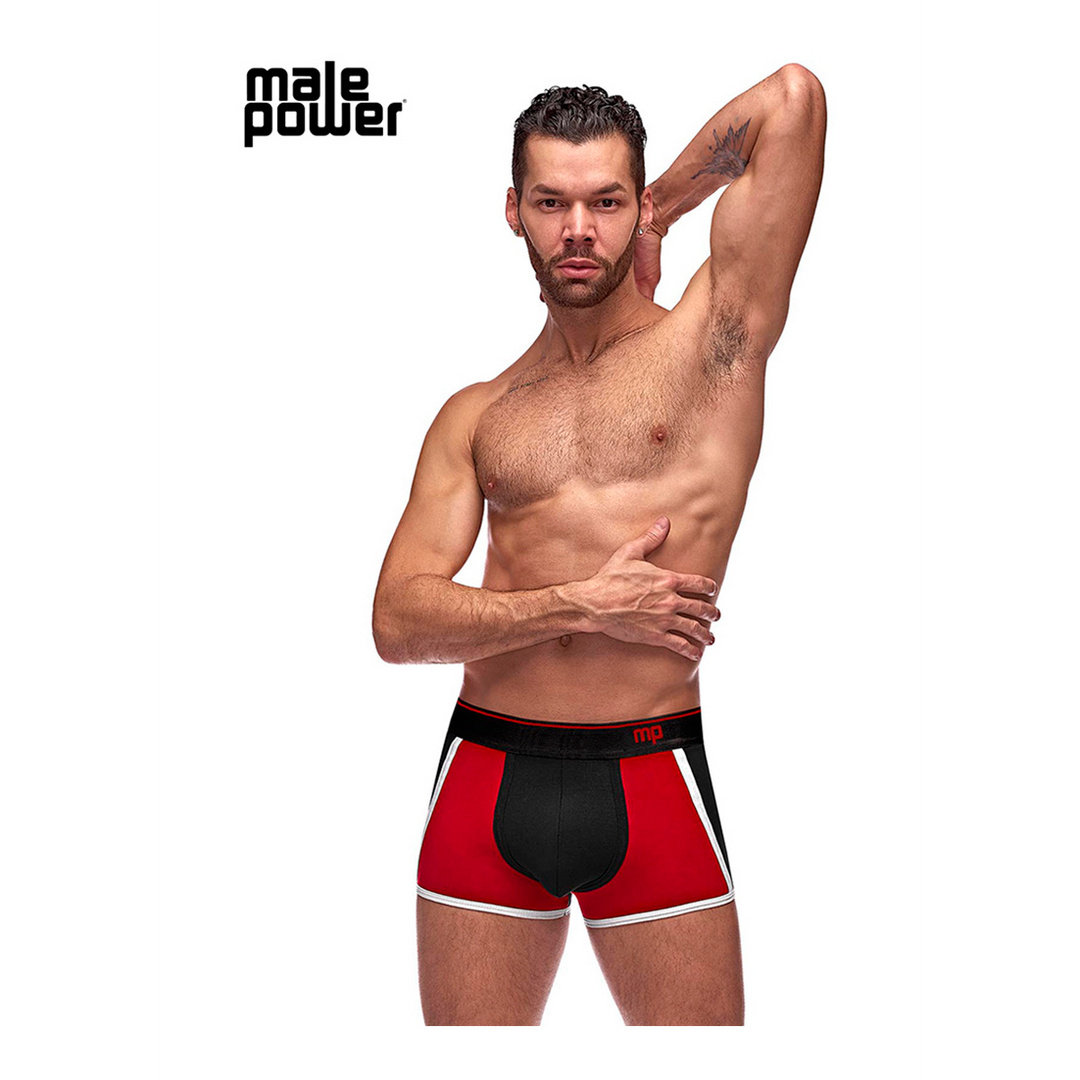 Ropa interior masculina Retro Sport Panel – negra | Male Power