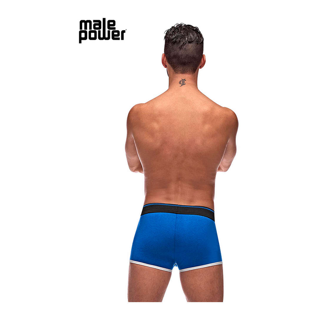 Ropa interior masculina Retro Sport Panel – azul | Male Power
