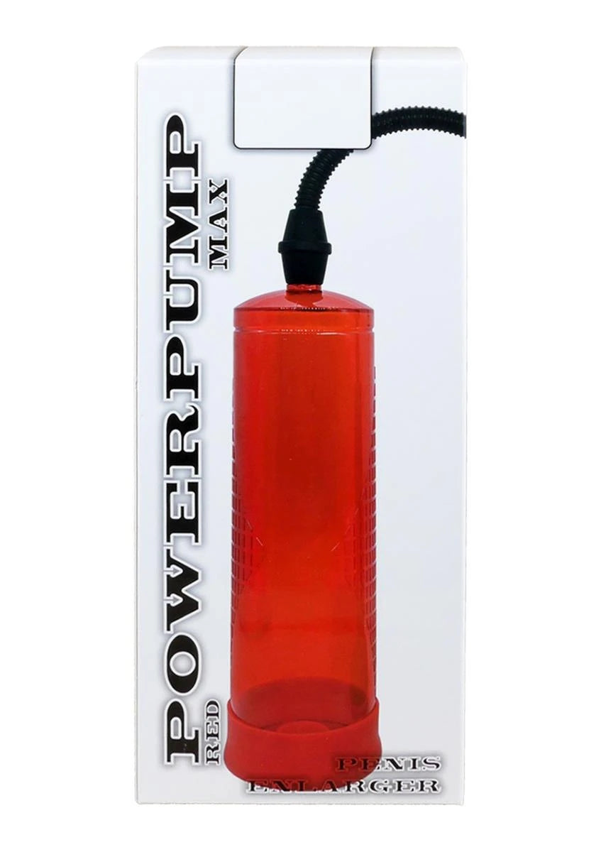 Pompa per il pene Powerpump MAX – rossa | Favorites