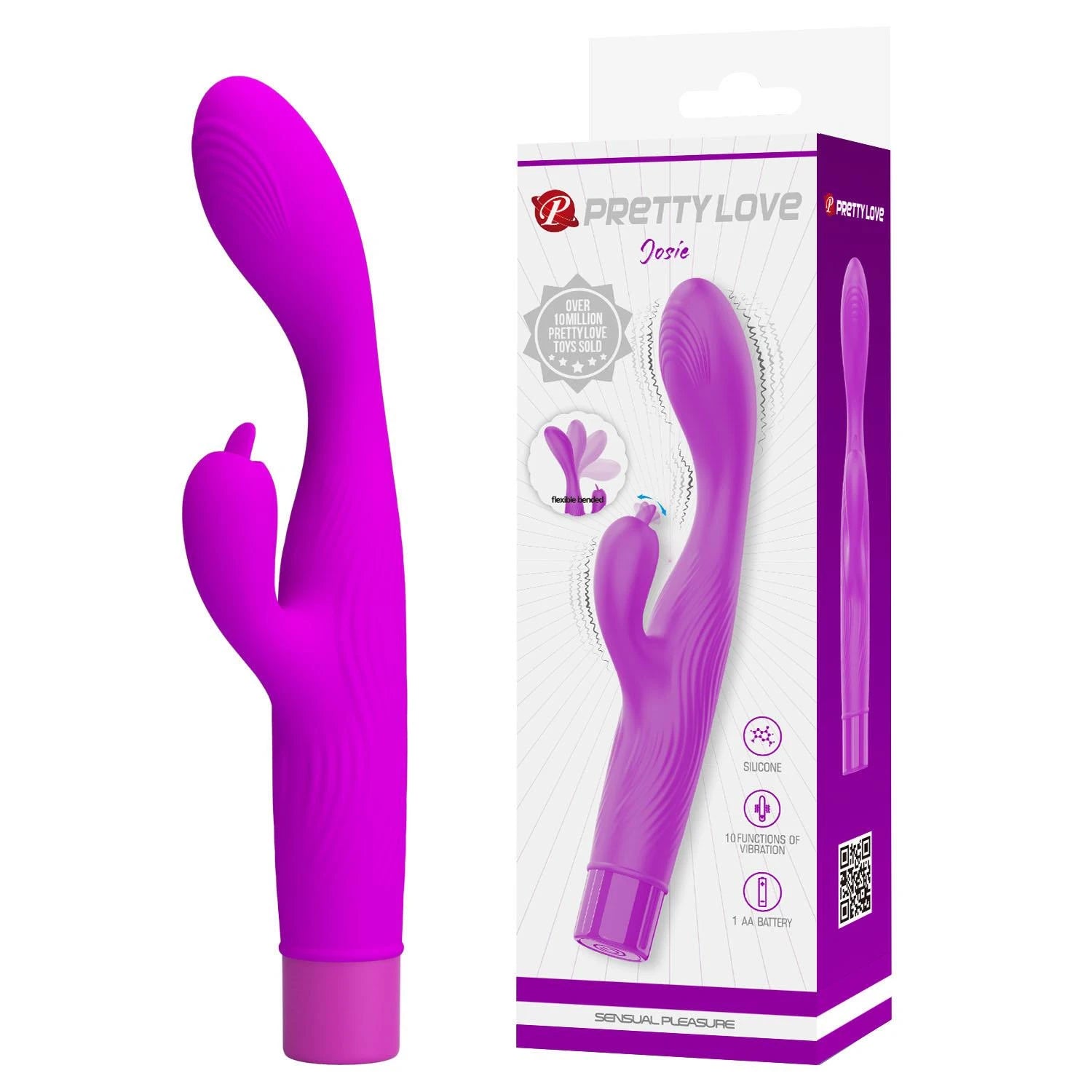 Vibreur en silicone Pretty Love Josie