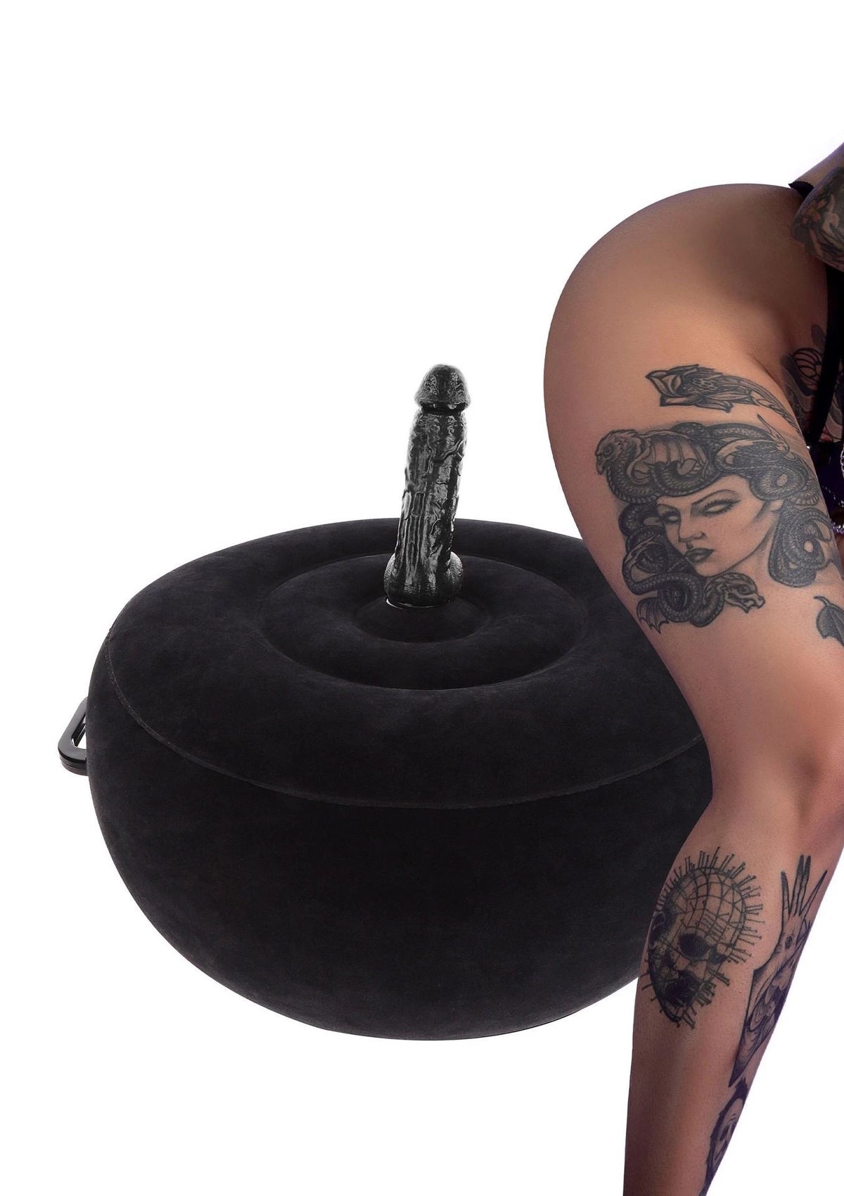 Sex machine Fuck Seat – con telecomando, vibrante, nera | Taboom